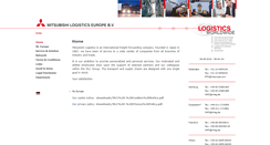 Desktop Screenshot of mitsubishi-logistics.de